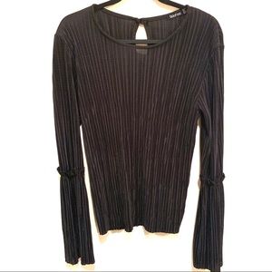 Boohoo Black Blouse